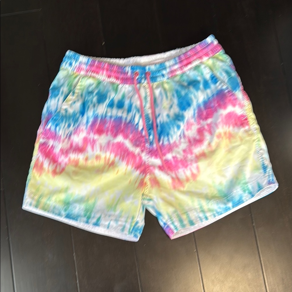 PacSun Men’s S Colorful Tie-Dye Swim Trunks!